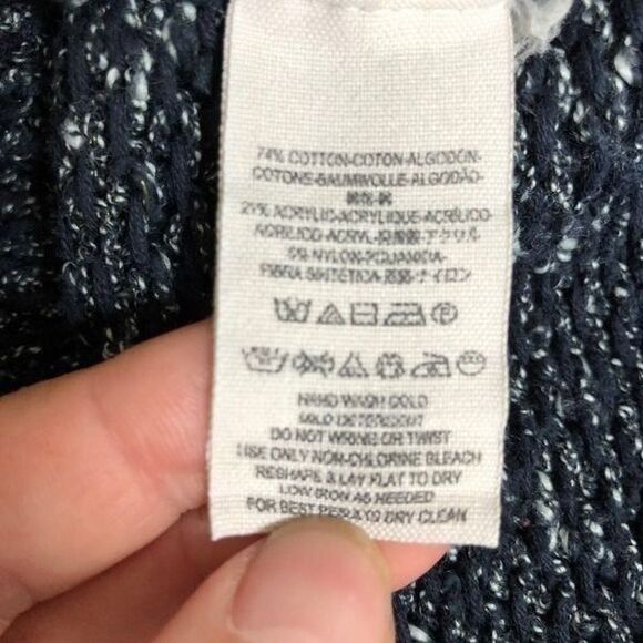 Free People Boxy Cropped Marled Knit XS - Picture 7 of 7